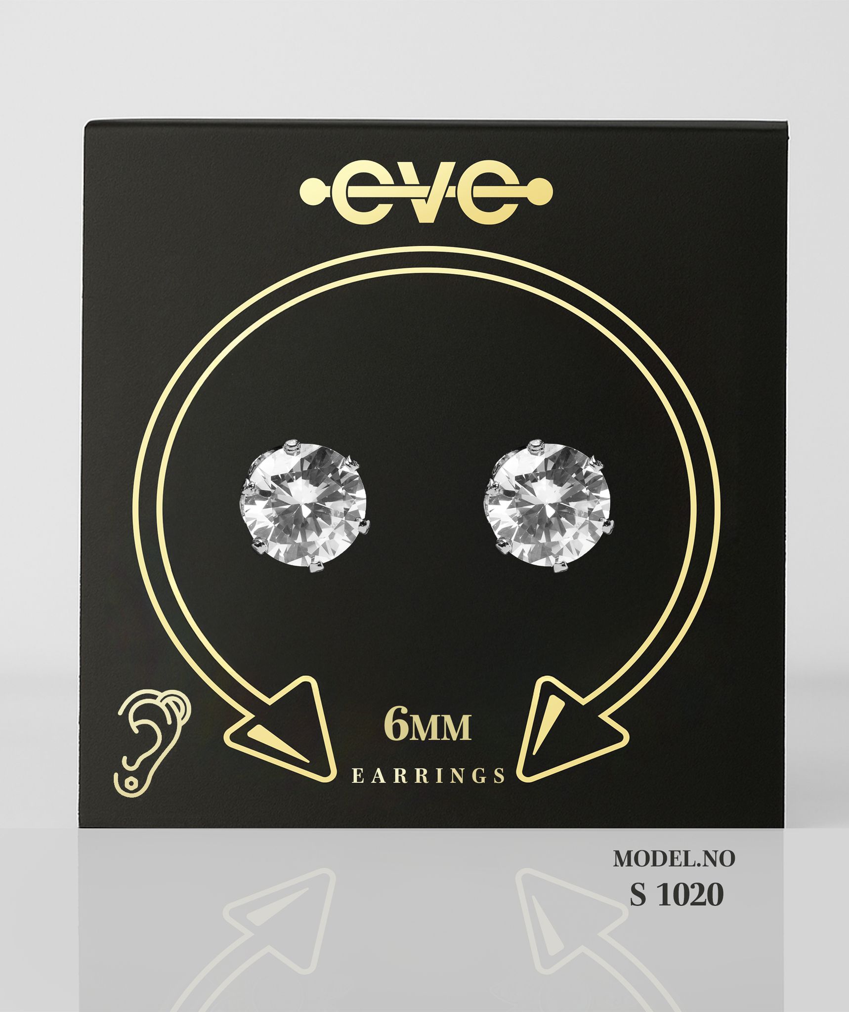 EVE Earrings Silver - S 1020 Ear Ring