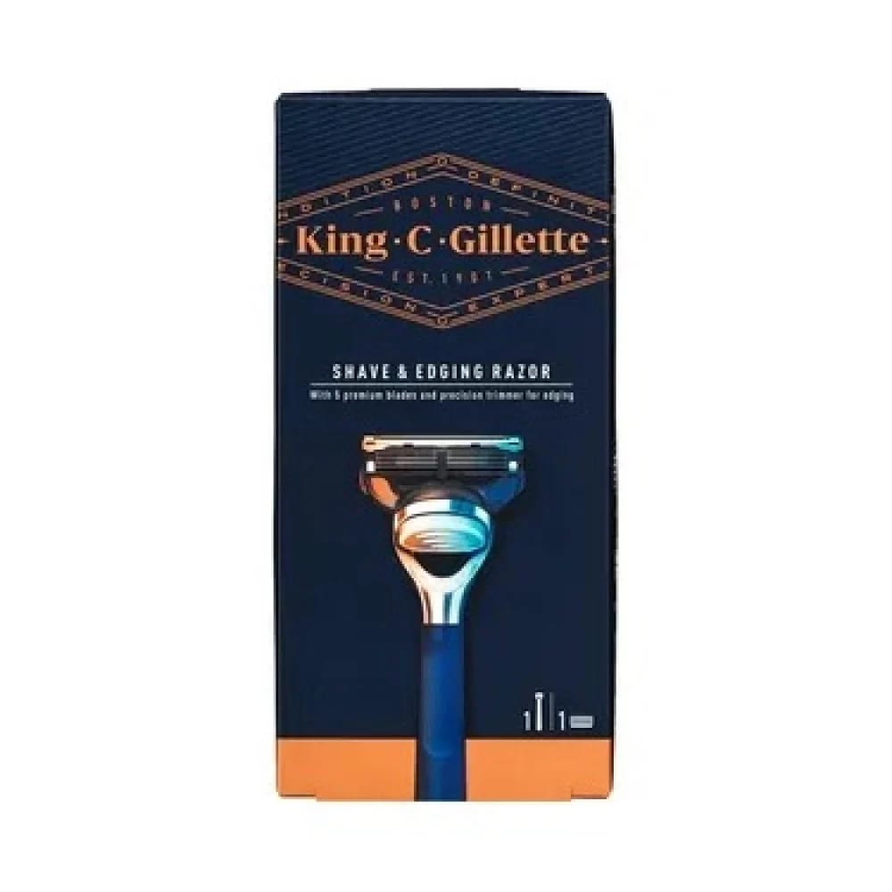 GILLETTE KING C MOD S&E RAZ BLUE CHR1UP