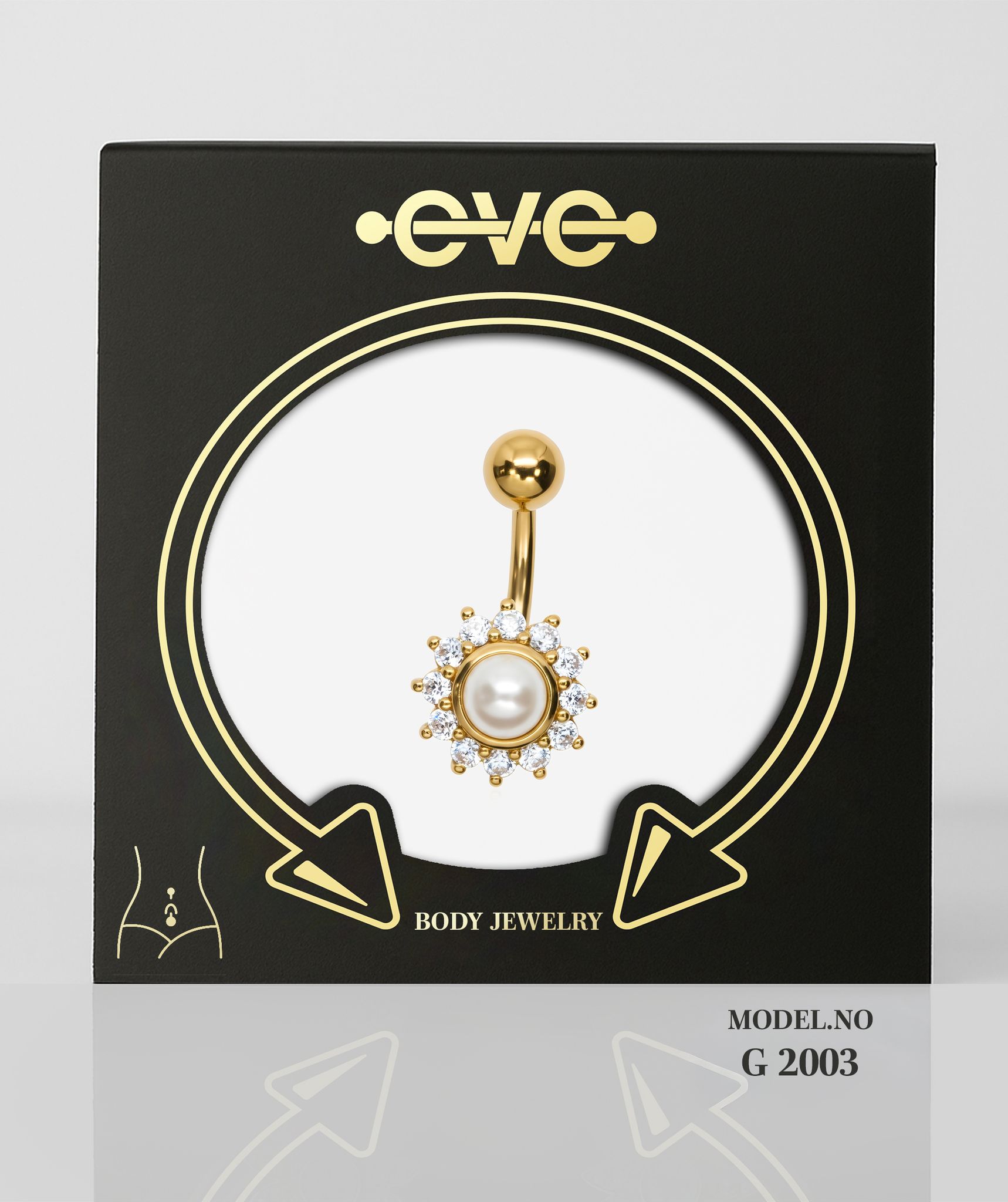 EVE Piercing Gold - G 2003 Belly