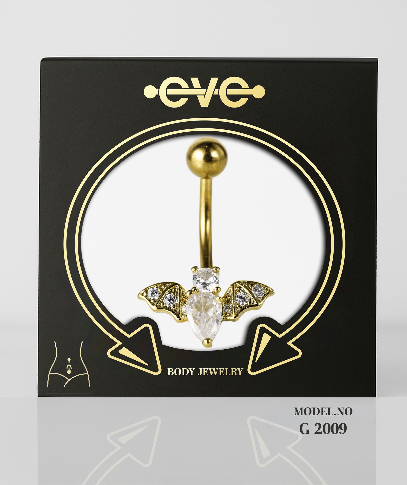 EVE Piercing Gold - G 2009 Belly