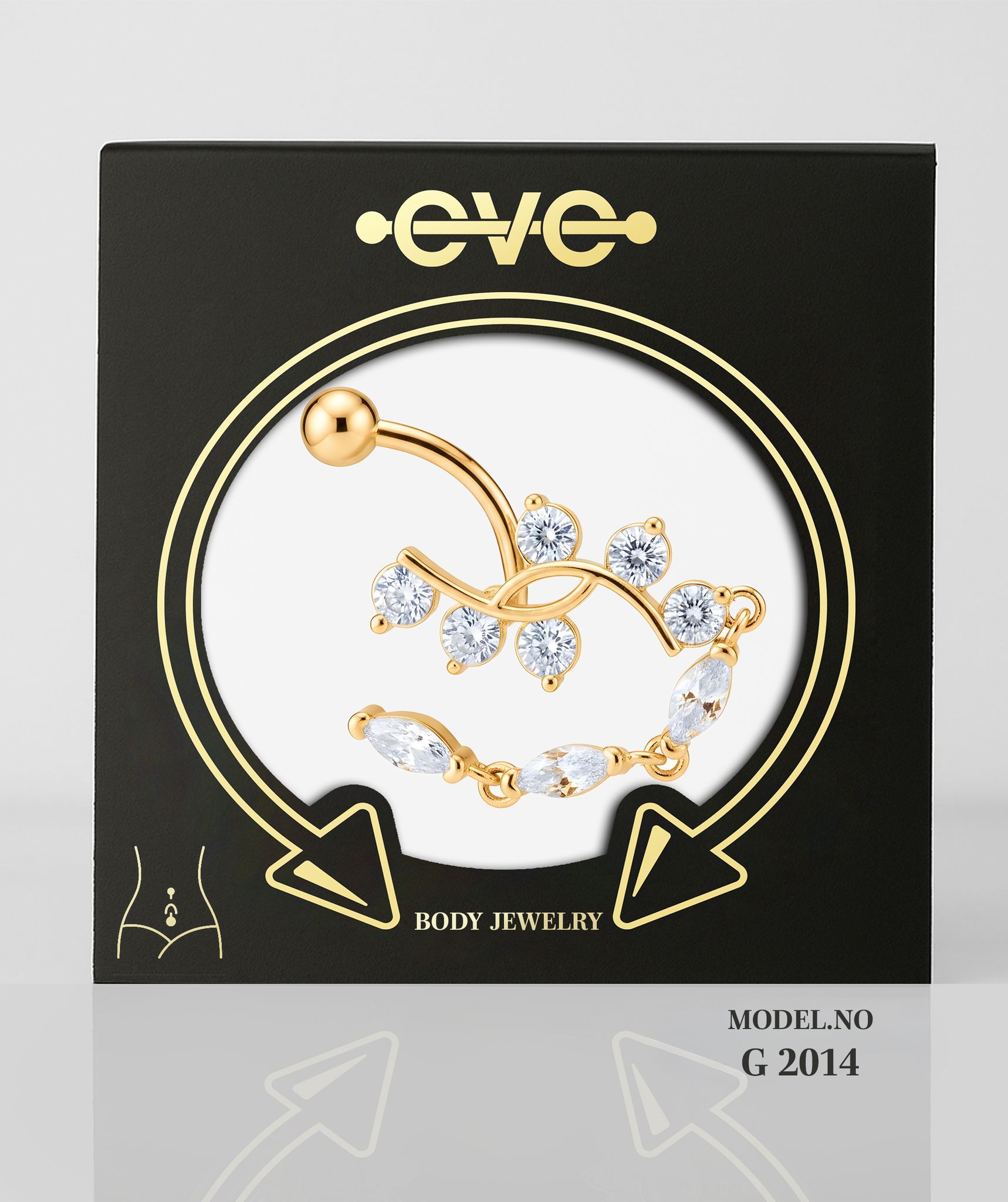 EVE Piercing Gold - G 2014 Belly