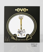 EVE Piercing Gold - G 2015 Belly