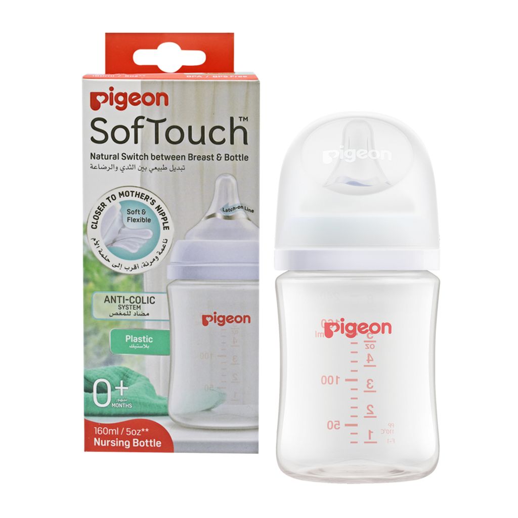Pigeon Softouch Bottle Plastic 160 Ml