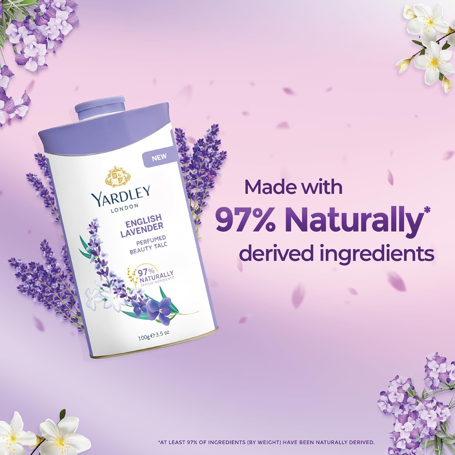 YARDLEY  TALC  ENGLISH LAVENDER  250gm