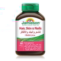 Jamieson Hair,Skin& Nails+Biotin  60 Cap