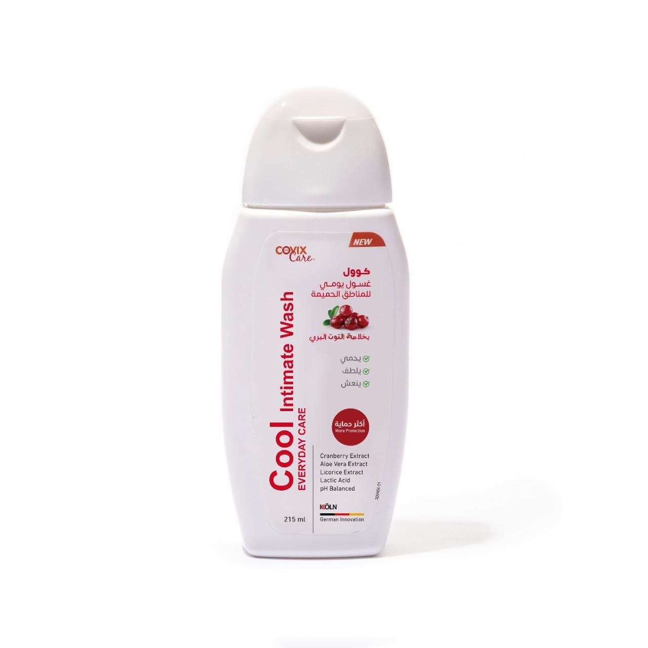 Covix Cool Intimate Wash Cranberry 215Ml