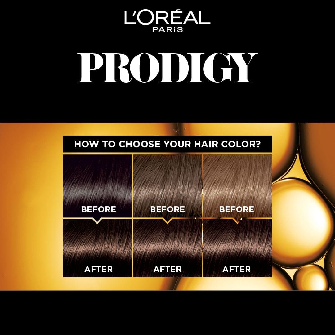 Prodigy Hair Color 4.15 Sienna Dark Brown