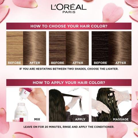 Excellence Crème Permanent Hair Color, 7.7 Honey Brown