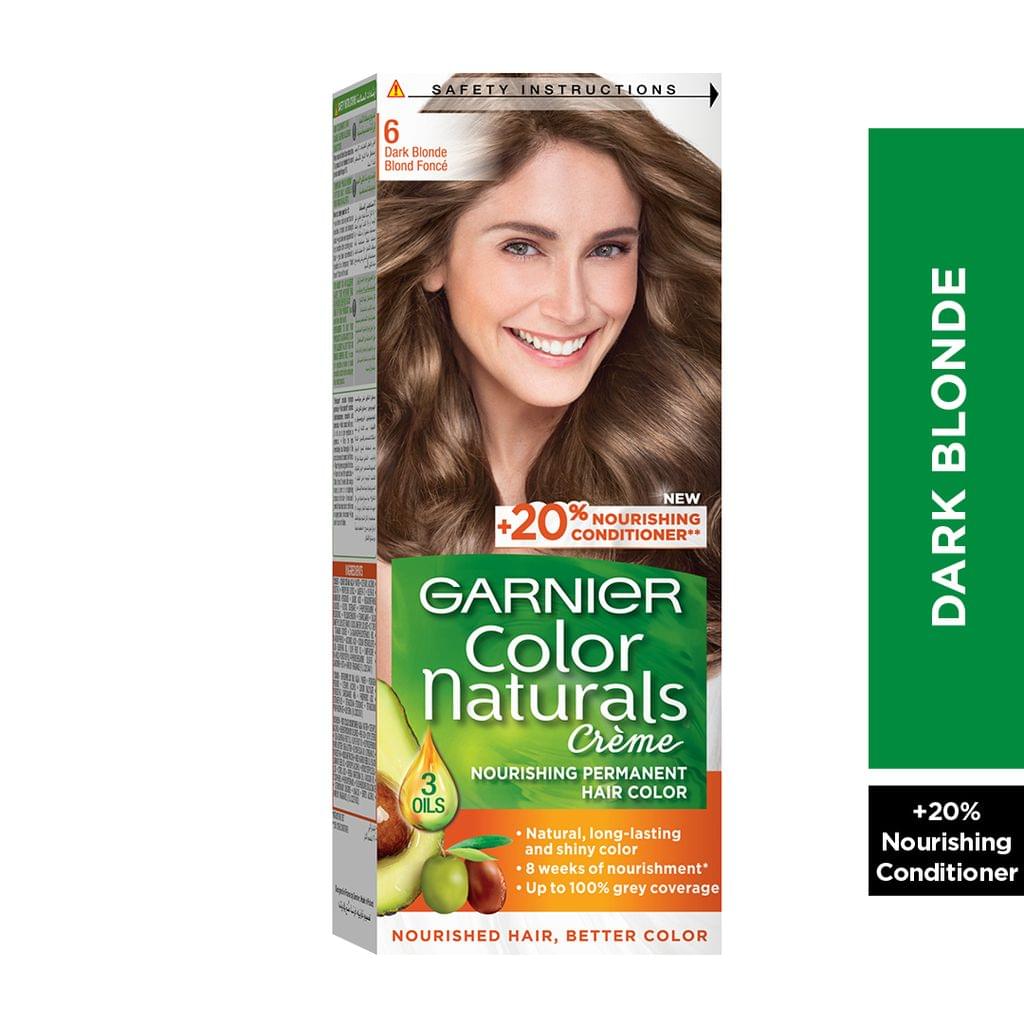 Hair Color Naturals 6 Dark Blonde 110Ml