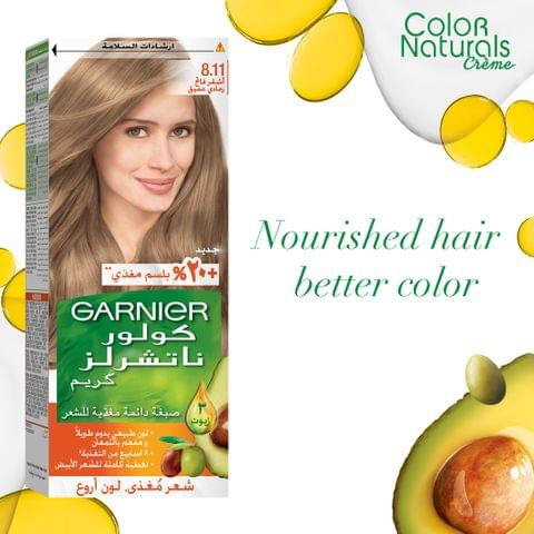 ARGAN  HAIR COLORING OIL KIT / 7.1 ASH BLOND