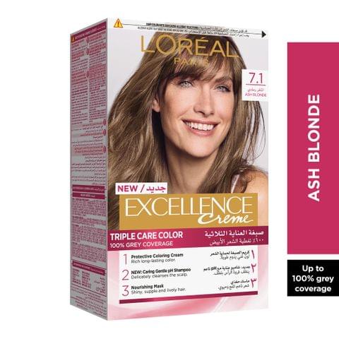 ARGAN  HAIR COLORING OIL KIT / Light Ash Blond -8.1