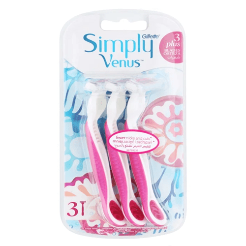 Simply Venus 3 Plus Disposable 3 Razors