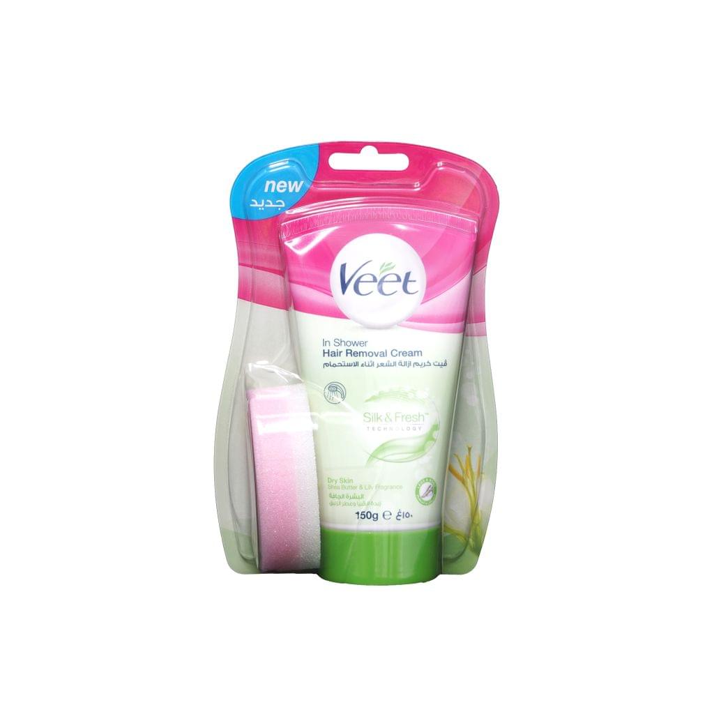 In-Shower Hair Removal Cream Dry Skin 150Ml