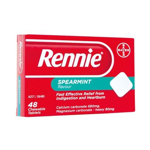 RENNIE Rennie Chewable 48 Tablet
