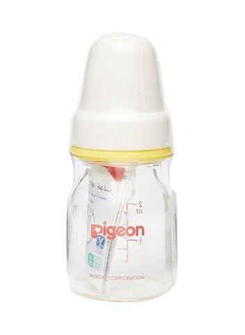 Pigeon Flexible Crystal Plastic Bottle 250 ml Blue/Pink (Star - Slim neck)