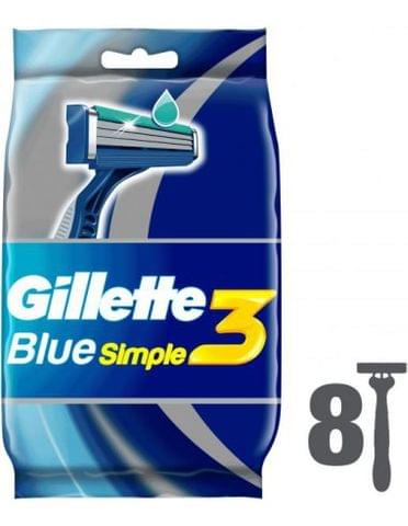 Blue3 Disposable Razors Pack Of 8