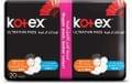 Kotex Natural Ultra Thin Pads, 100% Cotton Pad, Super Size Sanitary Pads with Wings, 16 Sanitary Pads