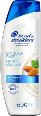 Dry Scalp Care Antidandruff Shampoo With Almond Oil 600Ml