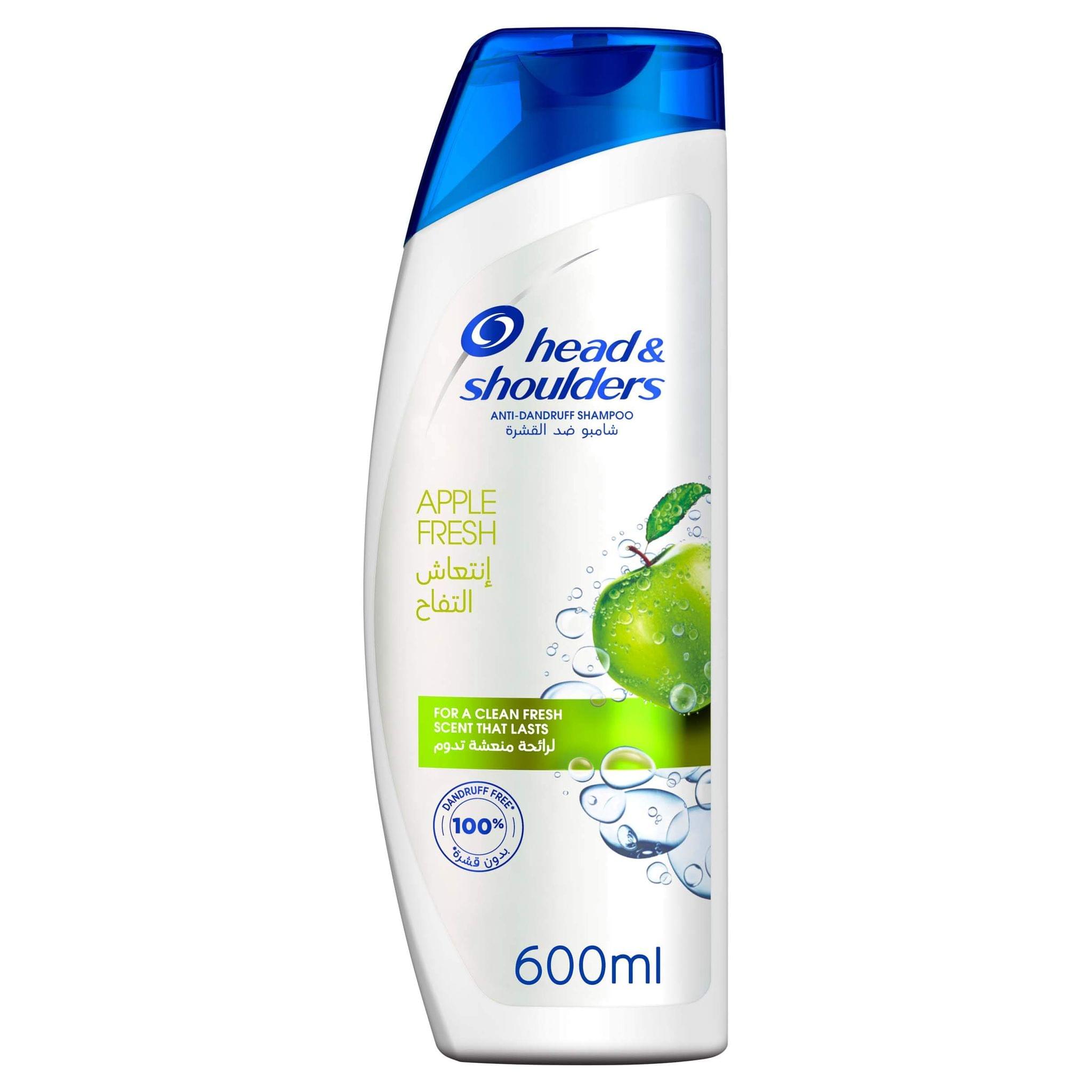 Apple Fresh Antidandruff Shampoo 600Ml