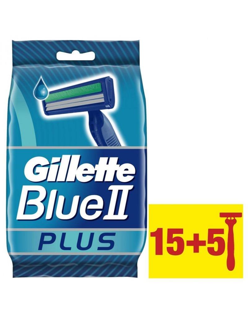 Blue 2 Plus 3 Disposable Razors Pack Of 15+5