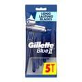 Blue II Razor Pack Of 5